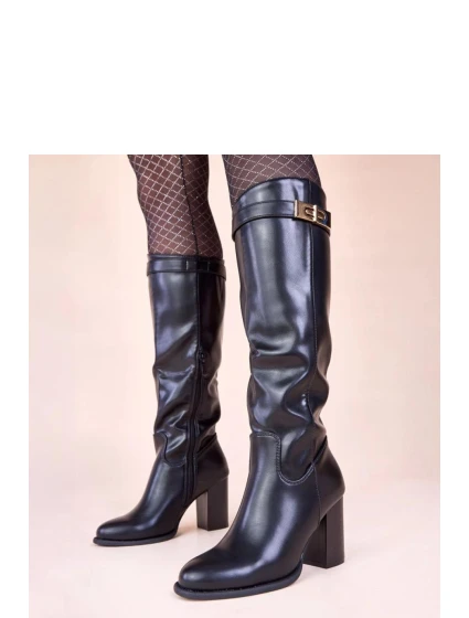 Topánky na podpätku model 221036 Solea