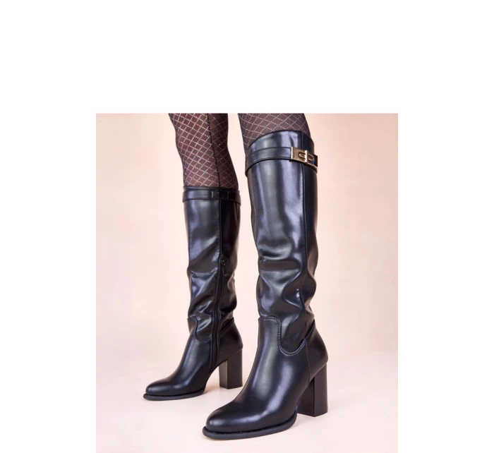 Topánky na podpätku model 221036 Solea