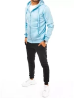 FashionStreet pánska modro-čierna tepláková súprava AX0635