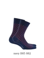 Pánske ponožky Wola Perfect Man vzorované W 94N03 Casual