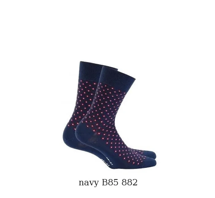 Pánske ponožky Wola Perfect Man vzorované W 94N03 Casual