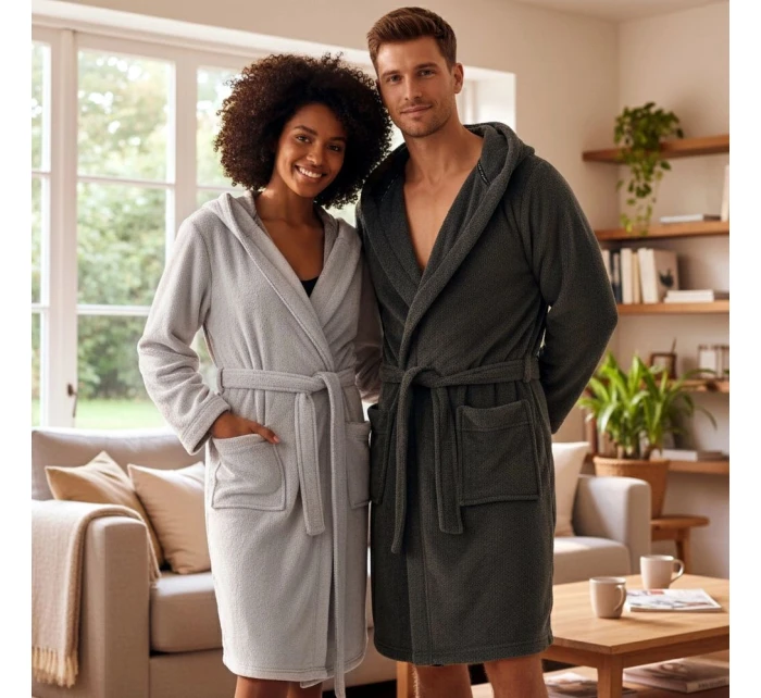 Dámsky župan 42877 Brid grey - HENDERSON