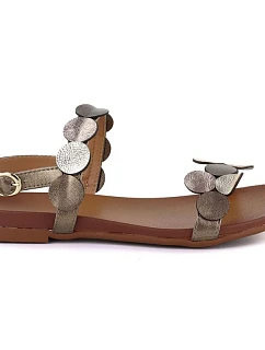 Dámské hnědé sandály M.Daszynski model 22081592 - Hikvision