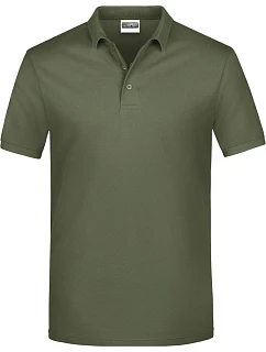 JN Pánské piqué polo 02.0 olive model 22437296 - Daiber