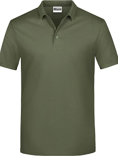 JN Pánské piqué polo 02.0 olive model 22437296 - Daiber