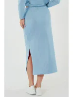 Talianska móda Stella maxi farba: modrá