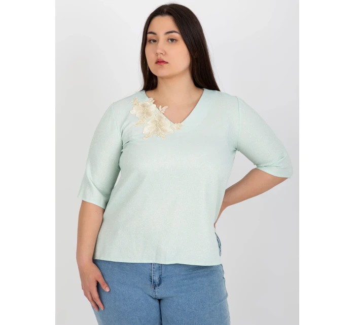 Bluzka LK BZ model 18617585 mietowy - FPrice