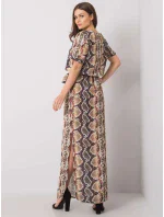 Šaty LK SK model 15440706 béžová - FPrice Šaty LK SK model 15440706 béžová - FPrice