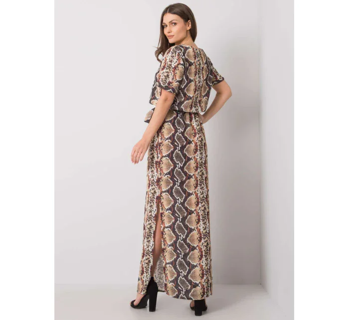 Šaty LK SK model 15440706 béžová - FPrice Šaty LK SK model 15440706 béžová - FPrice