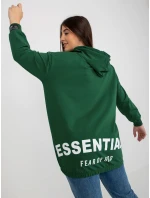 Mikina RV BL model 17821359 tmavě zelená - FPrice Mikina RV BL model 17821359 tmavě zelená - FPrice