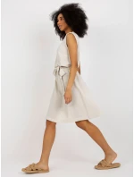 Šaty WN SK VE38.06 svetlo béžová