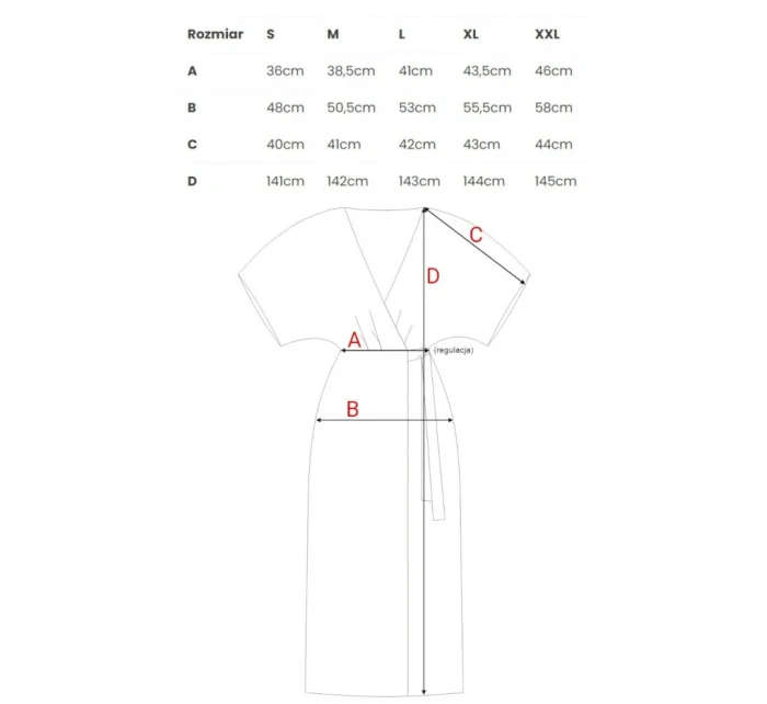 model 21154660 Zavinovací maxi šaty s potiskem model 1 - STYLOVE