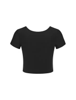 Dámsky top ZERO Feel 2.0 Crop Top - BLACK - black 0004 - SLOGGI Dámsky top ZERO Feel 2.0 Crop Top - BLACK - black 0004 - SLOGGI