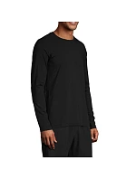 Pánske tričko CASALL M Essential Long Sleeve, čierne