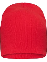 MB Pletená čepice z bio bavlny 03. red model 22446567 - Daiber