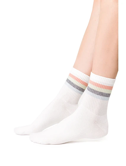 Ponožky model 18025907 Ecru - Steven