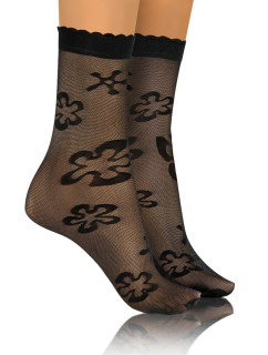 Sesto Senso Ponožky se vzorem Black 6