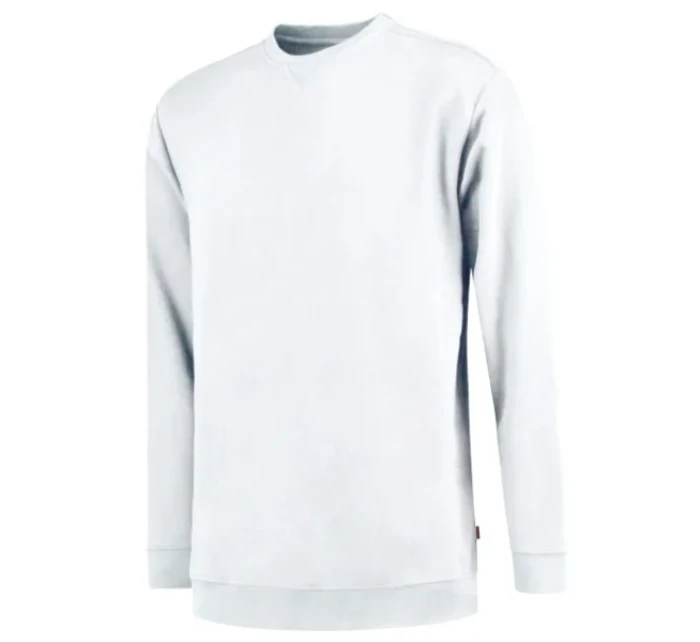 Sveter Pranie na 60 °C Mikina unisex biela