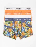 Pánske trenírky U1GG05K6YW1 P549 oranžová / modrá / biela - GUESS