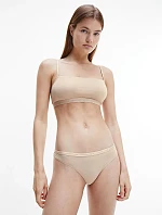 Dámska bralettka 2 pack 000QF6040E - W5I - Béžová - Calvin Klein