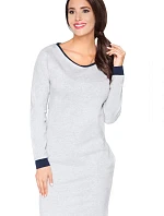 Dámske denné šaty E4 sivé - RaWear