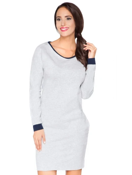 Dámské denní šaty model 19499259 šedé - RaWear