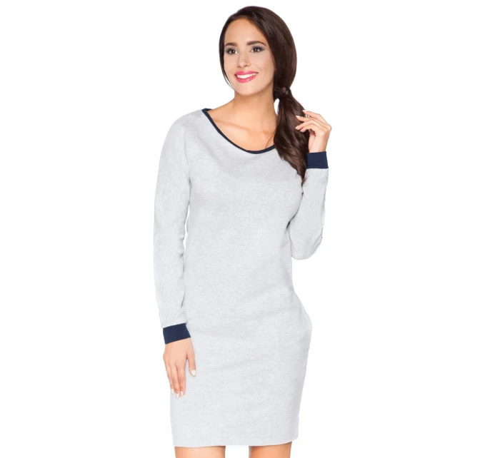 Dámské denní šaty model 19499259 šedé - RaWear