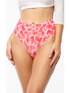 Dámske brazilky Love Vibes Simple Brasil Maxi Pink Mix - Julimex