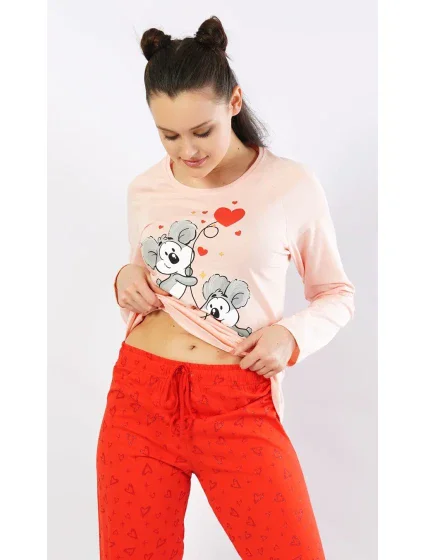 Dámska pyžamo dlhé Koaly Dámska pyžamo dlhé Koaly