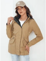 Dámská bunda tmavě béžová Dstreet model 21977358 - FashionStreet