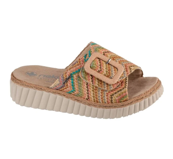 Sandály W model 21072430 dámské žabky - Rieker