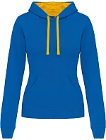 K 465 Dámská mikina s kontrastní kapucí light royal model 22509606 - Kariban K 465 Dámská mikina s kontrastní kapucí light royal model 22509606 - Kariban