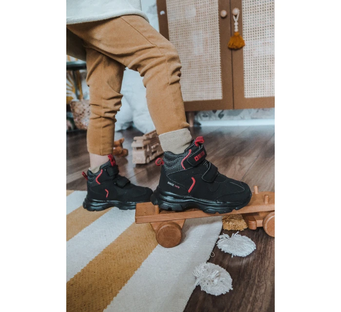 Dziecięce Buty Trekkingowe Big Star II374097 Czarne Dziecięce Buty Trekkingowe Big Star II374097 Czarne