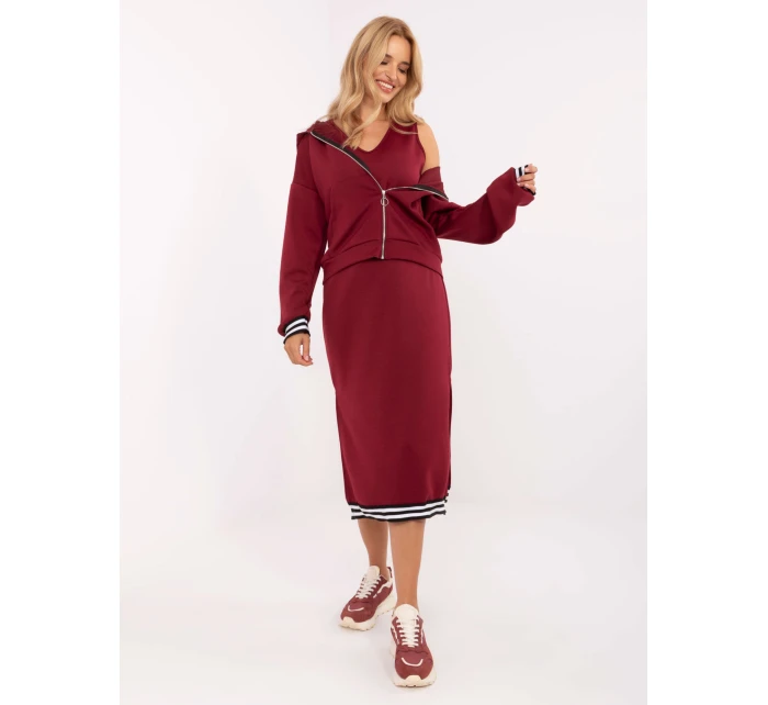 IT sada KMPL 9719.64 bordová