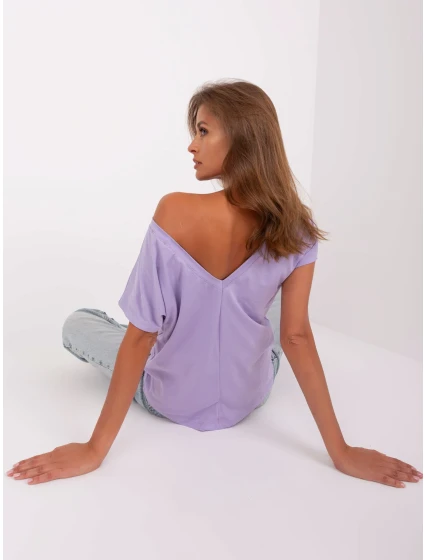 Tričko RV TS 4662.03X svetlo fialová