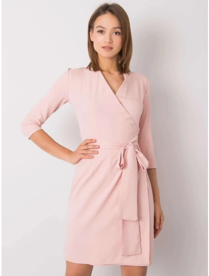 Dámske šaty LK SK 507665.17P Púdrovo ružová - FPrice