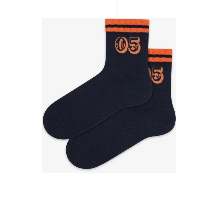 CHLAPČENSKÉ VZOROVANÉ PONOŽKY 6-11 ROKOV W,023