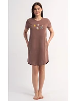 Dámské domácí šaty s krátkým rukávem model 22405619 - Vienetta