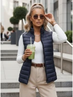 Dámska tmavomodrá vesta ROSILA FashionStreet TY2583 Dámska tmavomodrá vesta ROSILA FashionStreet TY2583