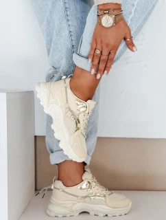 FashionStreet béžové dámske tenisky ZY1011