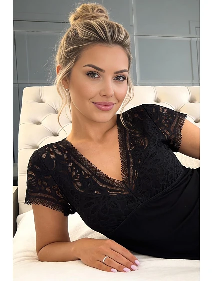 Košile Donna Elena s krátkými rukávy, velikosti S–2XL Košile Donna Elena s krátkými rukávy, velikosti S–2XL