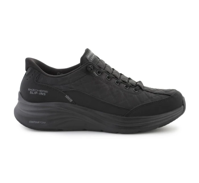 Skechers Slip-Ins: Contour Foam - Cozy 232619-BBK Black