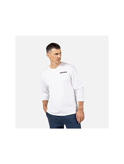 Pánske tričko ROSSIGNOL Long Sleeve Tee, biele