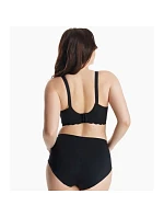 MOMCOZY YN46 bezšvová dojčiaca podprsenka Floral Support, čierna, veľkosť 2XL