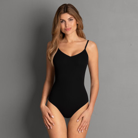 Style perfect suit jednodielne plavky s vypchávkami 7704 black - RosaFaia