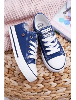 Trampki Dziecięce Big Star FF374202 Granatowe