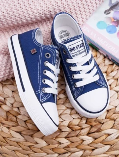 Dětská Obuv Tenisky Big Star model 21525398 Tmavě Modré - Big Star Shoes