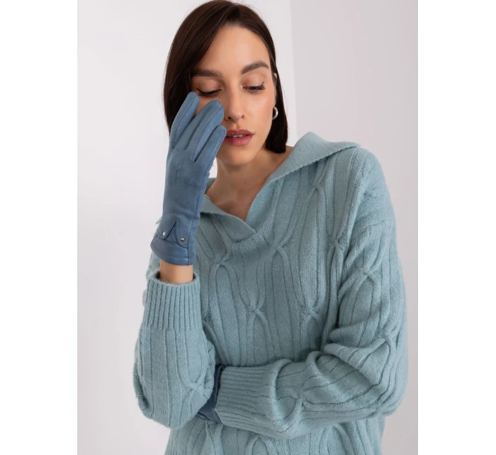 Rękawiczki AT RK model 19040798 szaro niebieski - FPrice