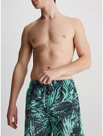 Pánské plavky Tkaný spodní díl MEDIUM DRAWSTRING PRINT-TEXTURE KM0KM010050IG - Calvin Klein