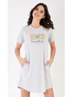 Dámské domácí šaty s krátkým rukávem model 18728681 - Vienetta